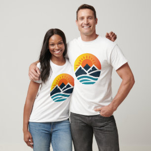 Camiseta Summer Hilly Beach Design