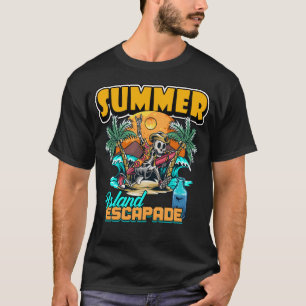 Camiseta Summer Island Escapade Design