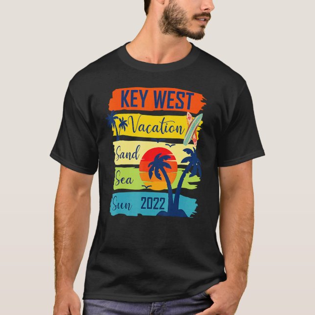 Camiseta Summer Key West Florida Beach Vacation 2022 Matchi (Frente)