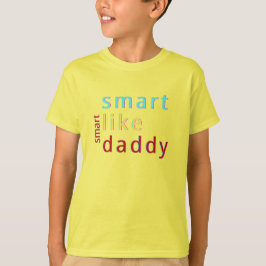Camiseta Summer Kids Smart Like Pai Toddler