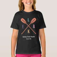 Summer Lake Paddles Correspondendo Família Kid Bla