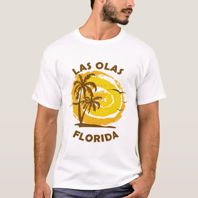 Camiseta Summer las olas-florida (Frente)