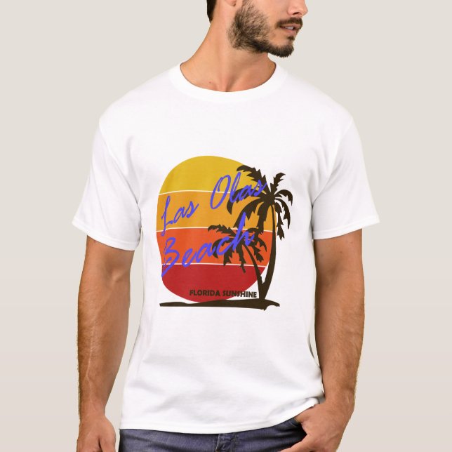 Camiseta Summer las olas-florida (Frente)