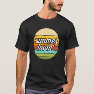 Camiseta Summer Lovin Sunset Lovation Vacation Vibes Aesthe