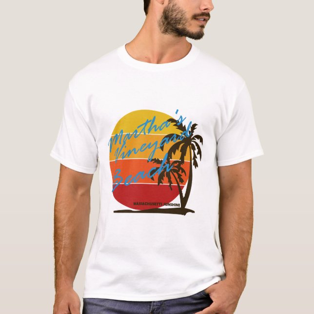Camiseta Summer Martha's Vineyard - Massachusetts (Frente)
