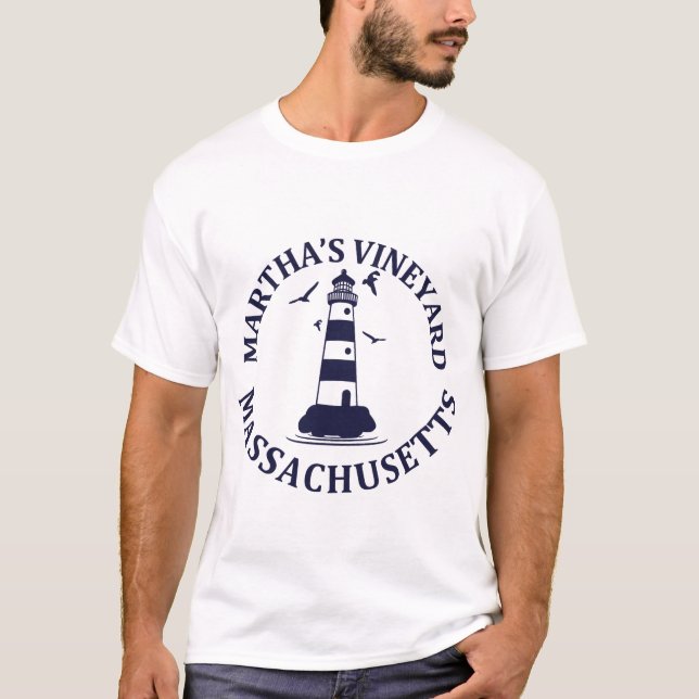 Camiseta Summer Martha's Vineyard - Massachusetts (Frente)