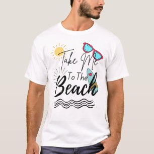 Camiseta Summer Me Leva À Praia