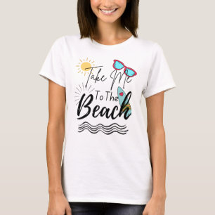 Camiseta Summer Me Leva À Praia