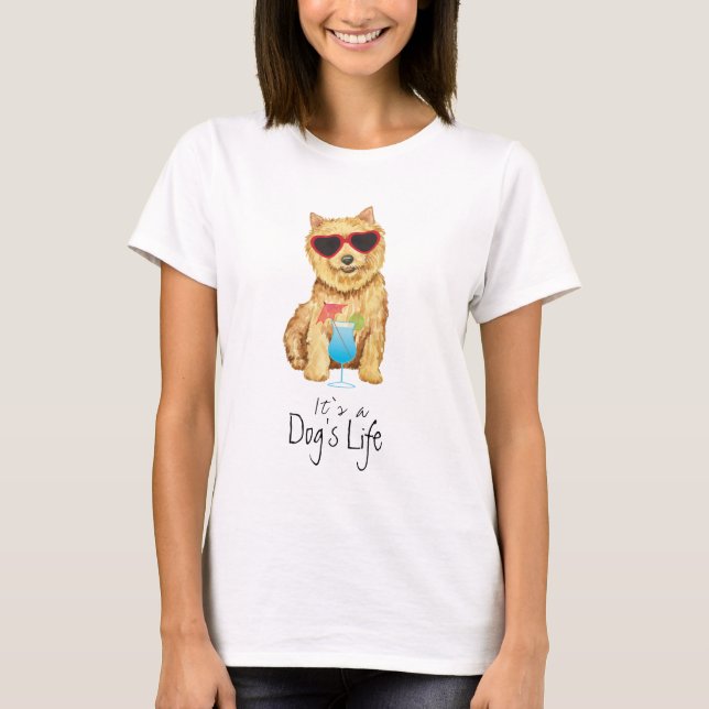 Camiseta Summer Norwich Terrier (Frente)