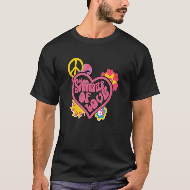 Camiseta Summer Of Love Hippie Roupa (Frente)