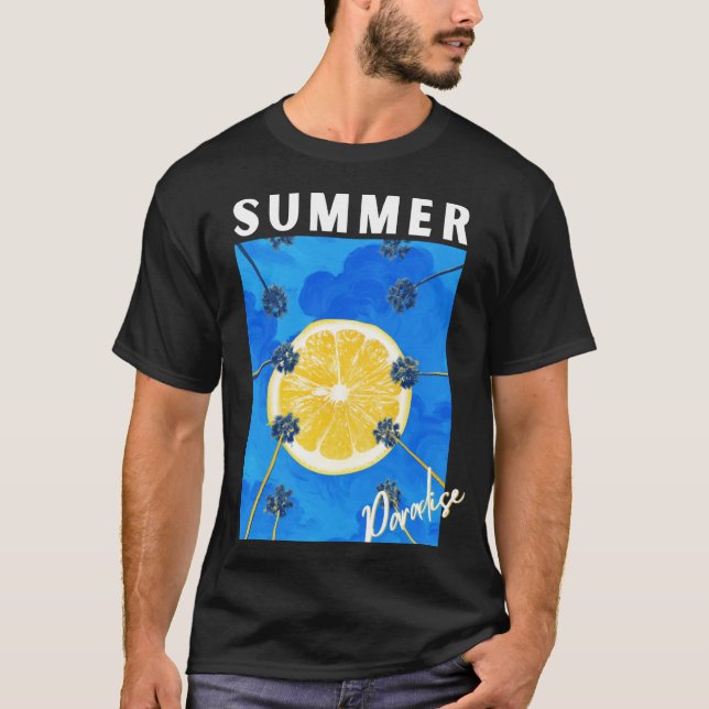 Camiseta Summer Paradise Breeze (Frente)