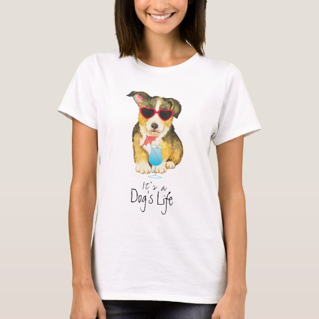 Camiseta Summer Pembroke Welsh Corgi (Frente)