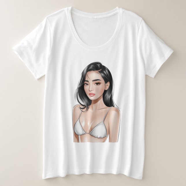 Camiseta Summer Radiance (Frente do Design)