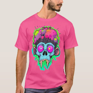 Camiseta Summer Rave Edm Monkey Dj Festival Psicedélico
