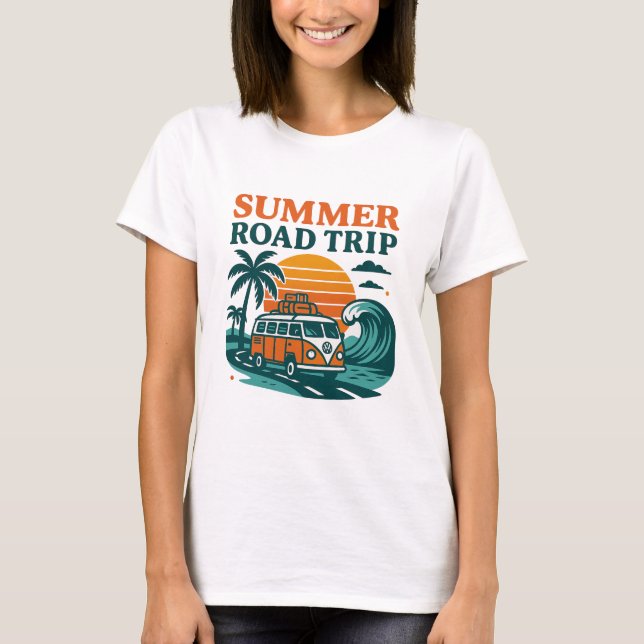 Camiseta Summer Road Trip T Shirt (Frente)