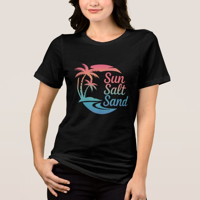 Camiseta Summer Sun Salt Sand (Frente)