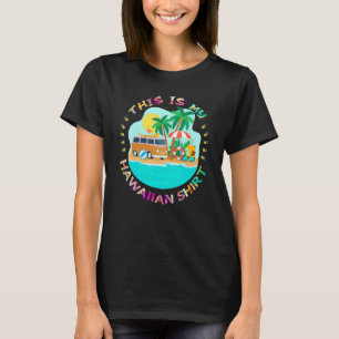 Camiseta Summer This Is My Hawaiai Aloha Hawaii Men Sunset