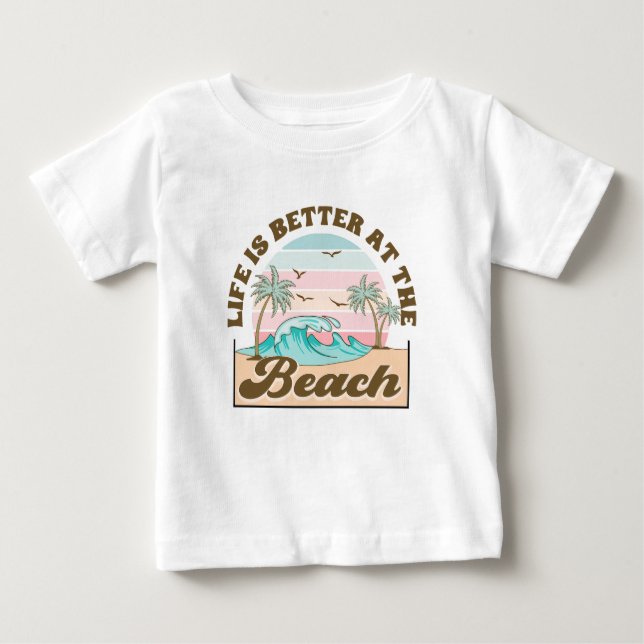 Camiseta Summer Tropical Beach (Frente)