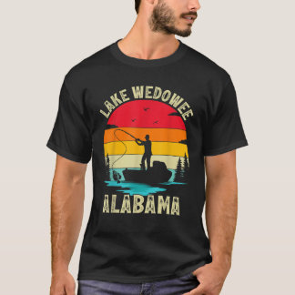 Camiseta Summer Vacation Fishing Vintage Retro Alabama Wedo