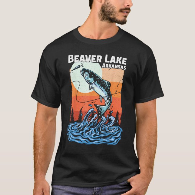Camiseta Summer Vacation Sunset Arkansas Beaver Lake (Frente)