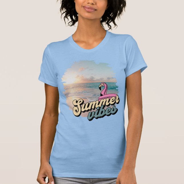 Camiseta Summer Vibes (Frente)