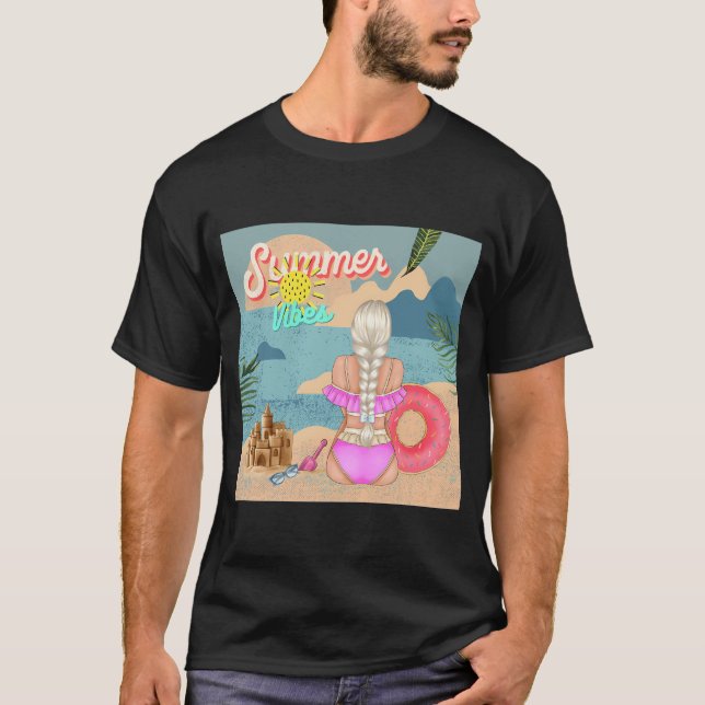 Camiseta Summer Vibes (Frente)