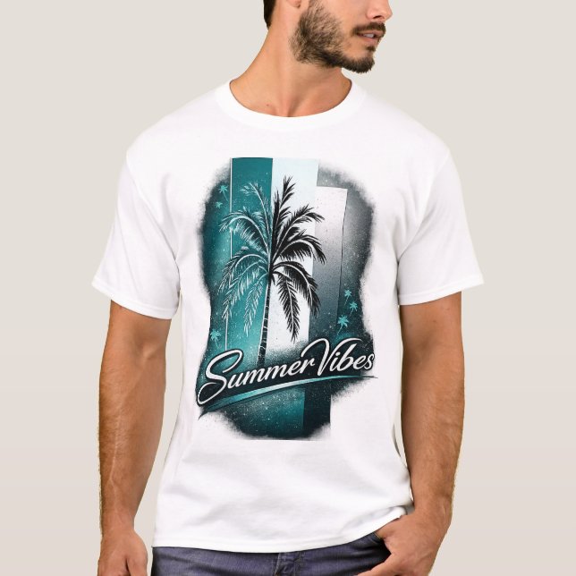 Camiseta Summer Vibes (Frente)