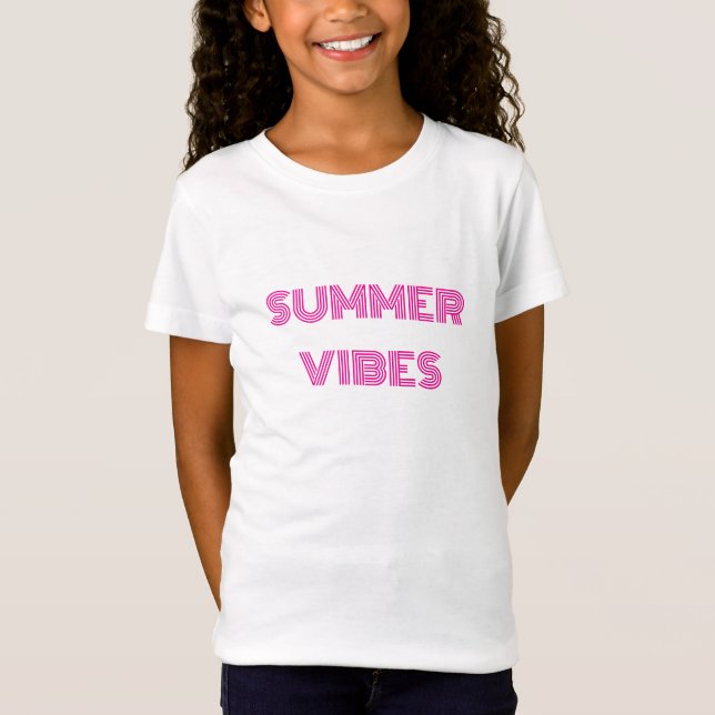 Camiseta "Summer Vibes" (Frente)