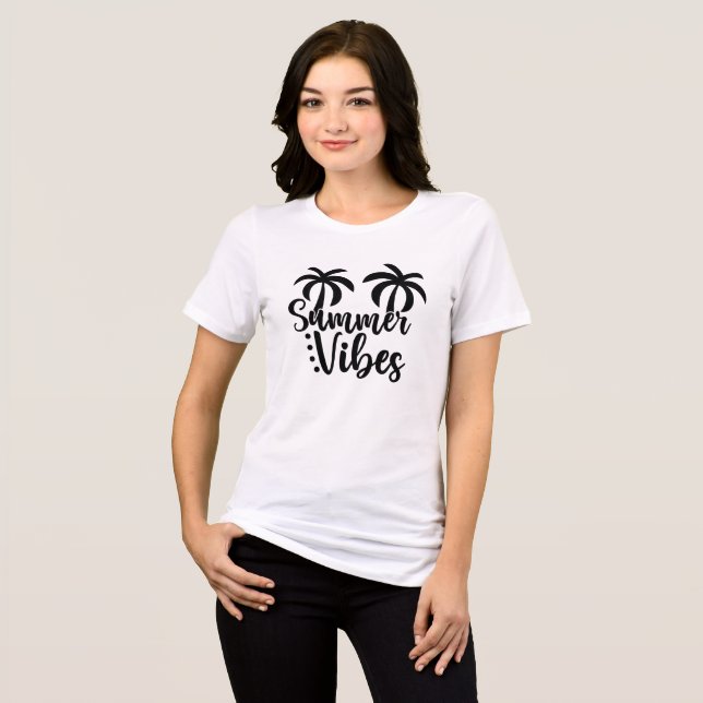 Camiseta Summer Vibes (Frente Completa)