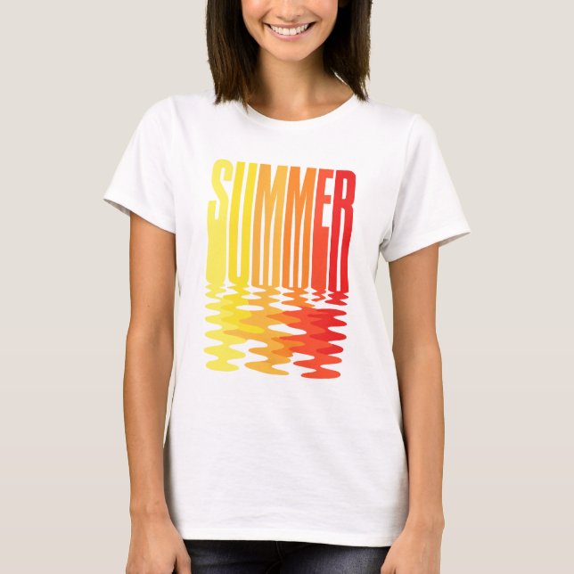 Camiseta Summer Vibes (Frente)