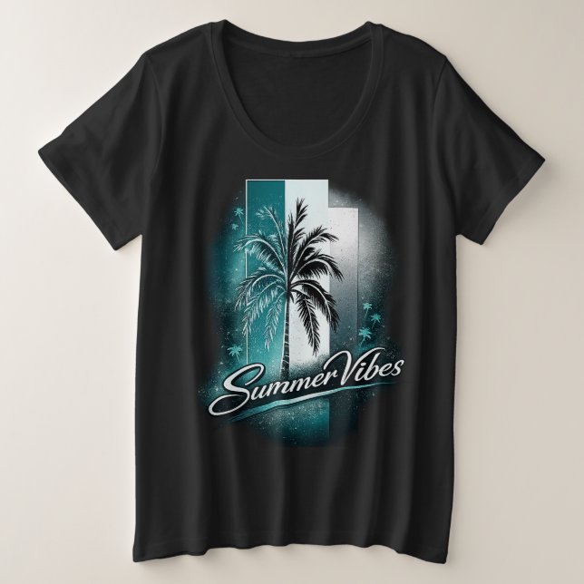 Camiseta Summer Vibes (Frente do Design)