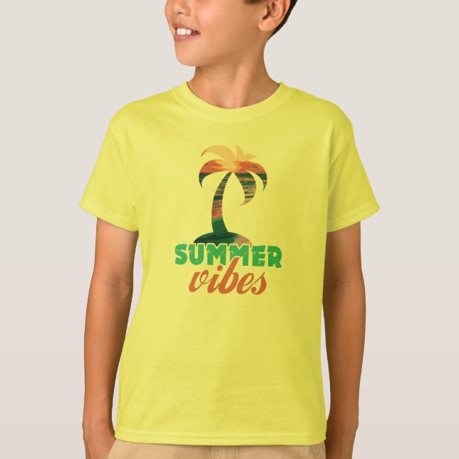 Camiseta Summer Vibes (Frente)