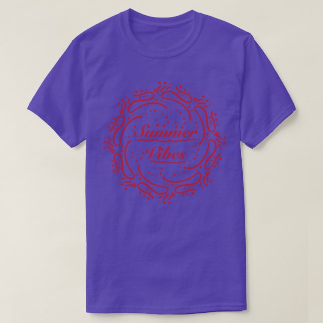 Camiseta Summer Vibes 3 (Frente do Design)