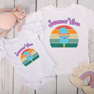 Camiseta Summer Vibes Baby Toddler T Shirt