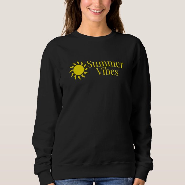 Camiseta Summer Vibes Beach Summertime Vacing (Frente)
