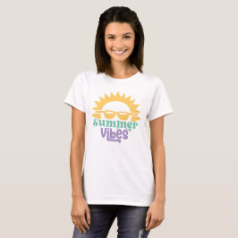 Camiseta Summer Vibes Boho Retro Summer Summer