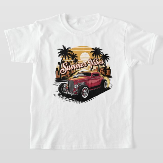 Camiseta Summer Vibes Classic Car (Postura )