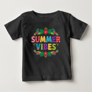 Camiseta Summer Vibes Floral Design- 54504 Hoodie