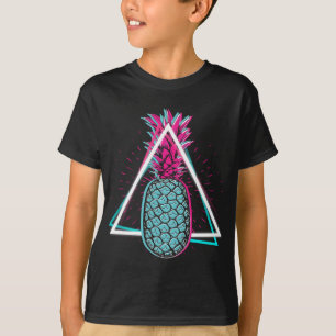 Camiseta Summer Vibes Fruta Exótica Abacaxi Vaporwave Sumo