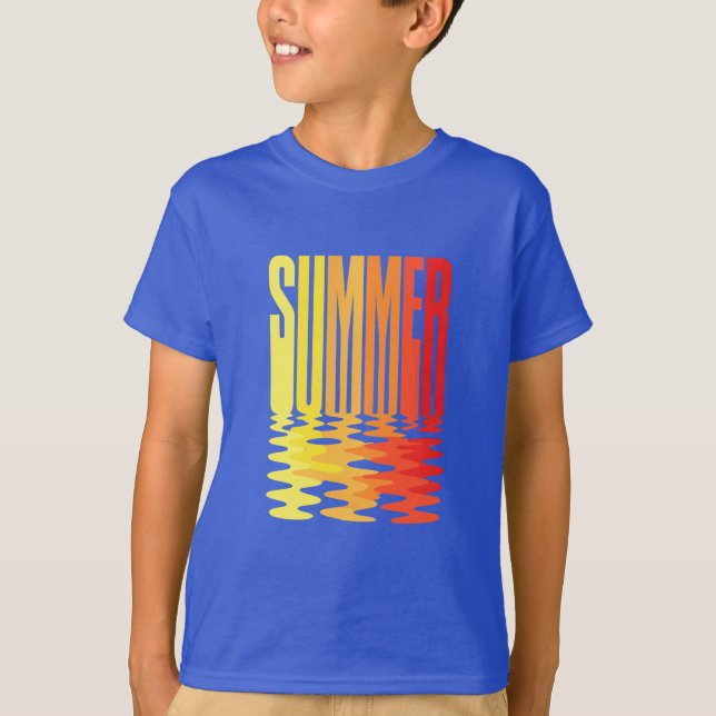 Camiseta Summer Vibes - Onda de calor (Frente)