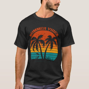 Camiseta Summer Vibes Retro Beach