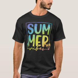 Camiseta Summer Vibes Sunset Tropical