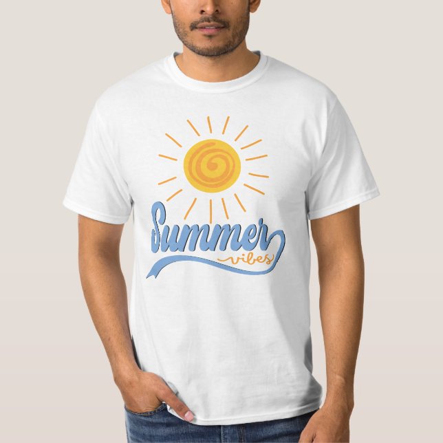 Camiseta Summer Vibes - Sunshine Men (Frente)