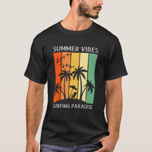 Camiseta Summer Vibes Surfing Paradise Summer