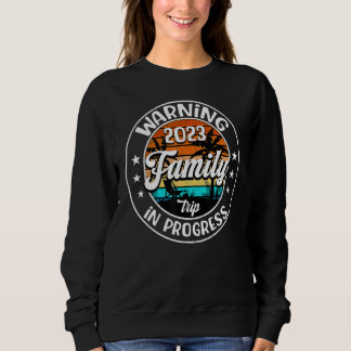 Camiseta Summer Warning Family Trip In Progress 2023 Family