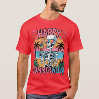 Camiseta Summer Watermelon Jackolantern Happy Summerween Sk