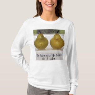 Camiseta Summercrisp Pears on Ledge Art Tshirt