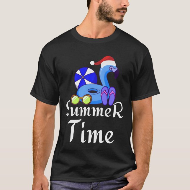 Camiseta SummeRime carro de camping inverno engraçado (Frente)