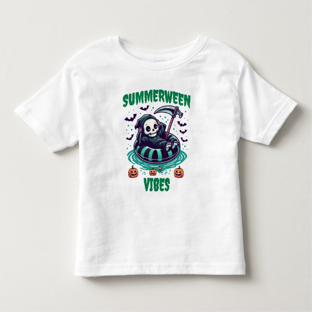 Camiseta Summerween Vibes – Reaper Relaxed (Frente)