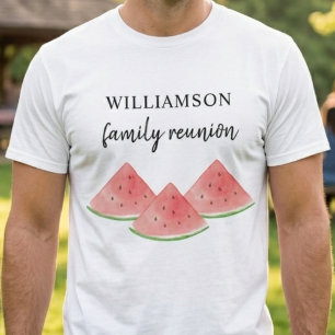 Camiseta Summmer de Reunião Familiar